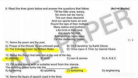 #pseb board bi monthly class 12th general English, full solution, paper exam September,2021