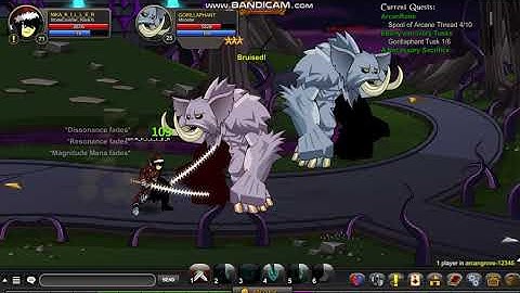aqw - how to get arcangrove rank 10 fast