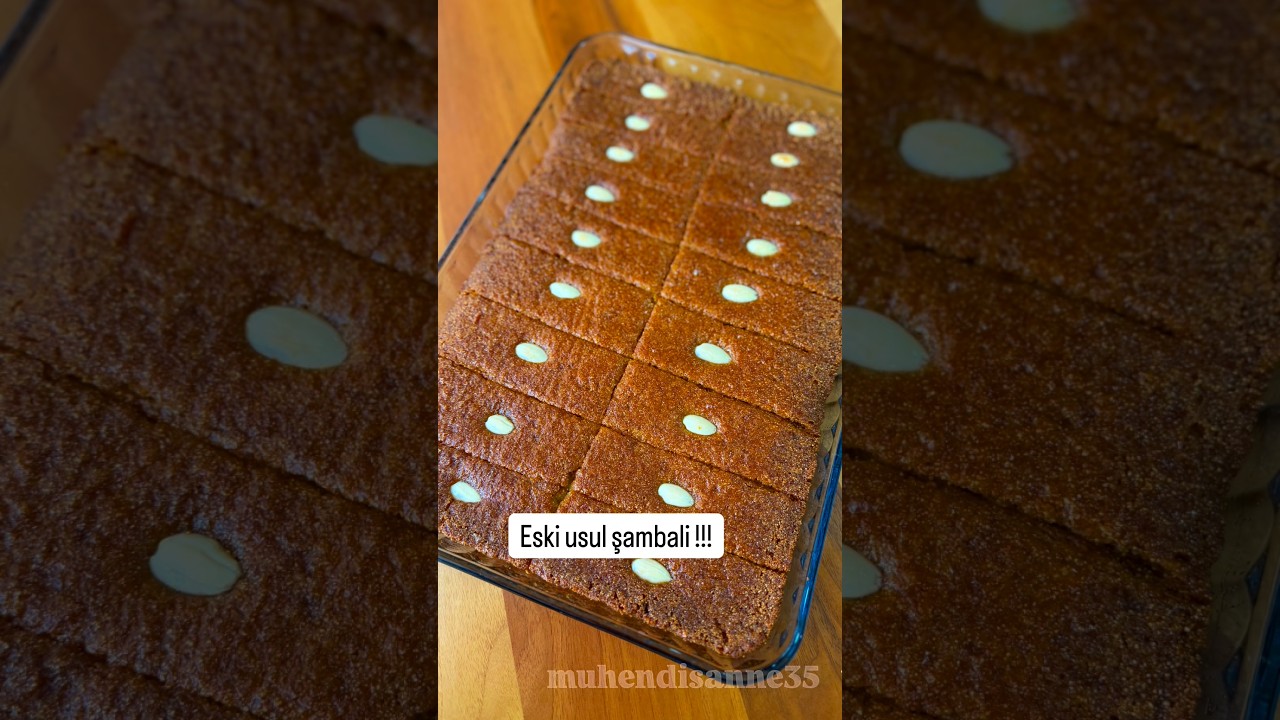 Nefis Şambali Tatlısı Tarifi ☺️ #muhendisanne35 #şambali #evtatlısı #traditionaldessert #foodreels Nefis Şambali Tatlısı Tarifi ☺️ #muhendisanne35 #şambali #evtatlısı #traditionaldessert #foodreels