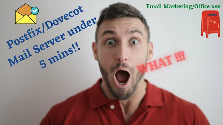 Setup Postfix/ Dovecot Email Server Under 5 mins ( Email Marketing / Official Use)