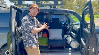 Honda Element Tiny Home Tour: No Build design