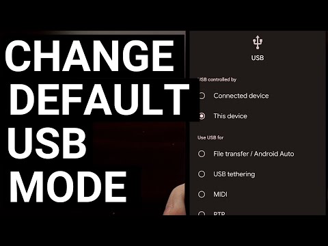 Video: Cum îmi schimb Android-ul de la încărcare la USB?