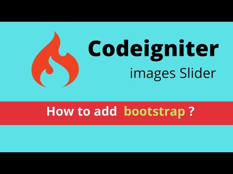 Bootstrap 4 Carousel images Slider - Codeigniter  3 Tutorial