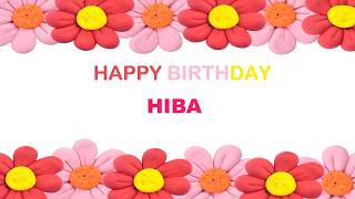 Hiba Birthday Postcards  - Happy Birthday HIBA