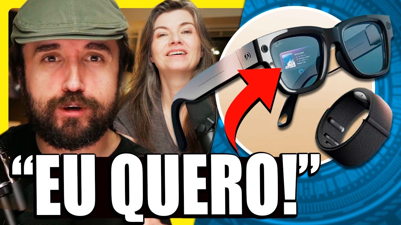 META LANÇA ÓCULOS COM TELA!