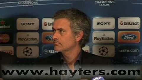 Jose Mourinho Post-match Press Conference Chelsea v Inter Milan 16-Mar-10