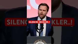 JD Vance's STRONG Response To Heckler