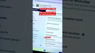 Facebook Verified BM5 | WhatsApp Business API 2K Conversations Limit #whatsappapi #facebookads