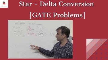 Star Delta Conversion -  GATE Problems | Network Analysis