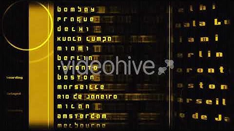 Airplane Data 05 | Motion Graphics - Envato elements