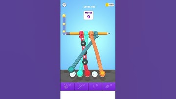 Tangle master 3D / New iOS game play #507 #shorts