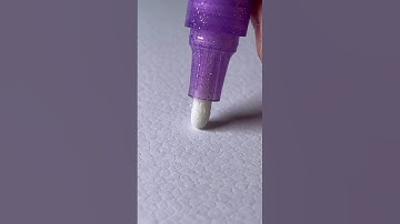 Violet Marker! 😊 #asmrsounds