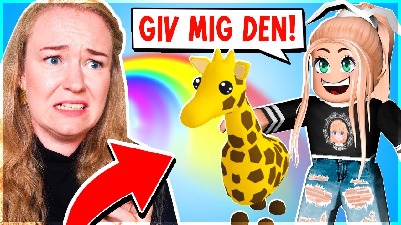GIVER TRENDNIQ ALT HVAD HUN ØNSKER SIG! *DYRT!* | Roblox Adopt me dansk