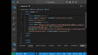 Bootstrap Setup Using CDN