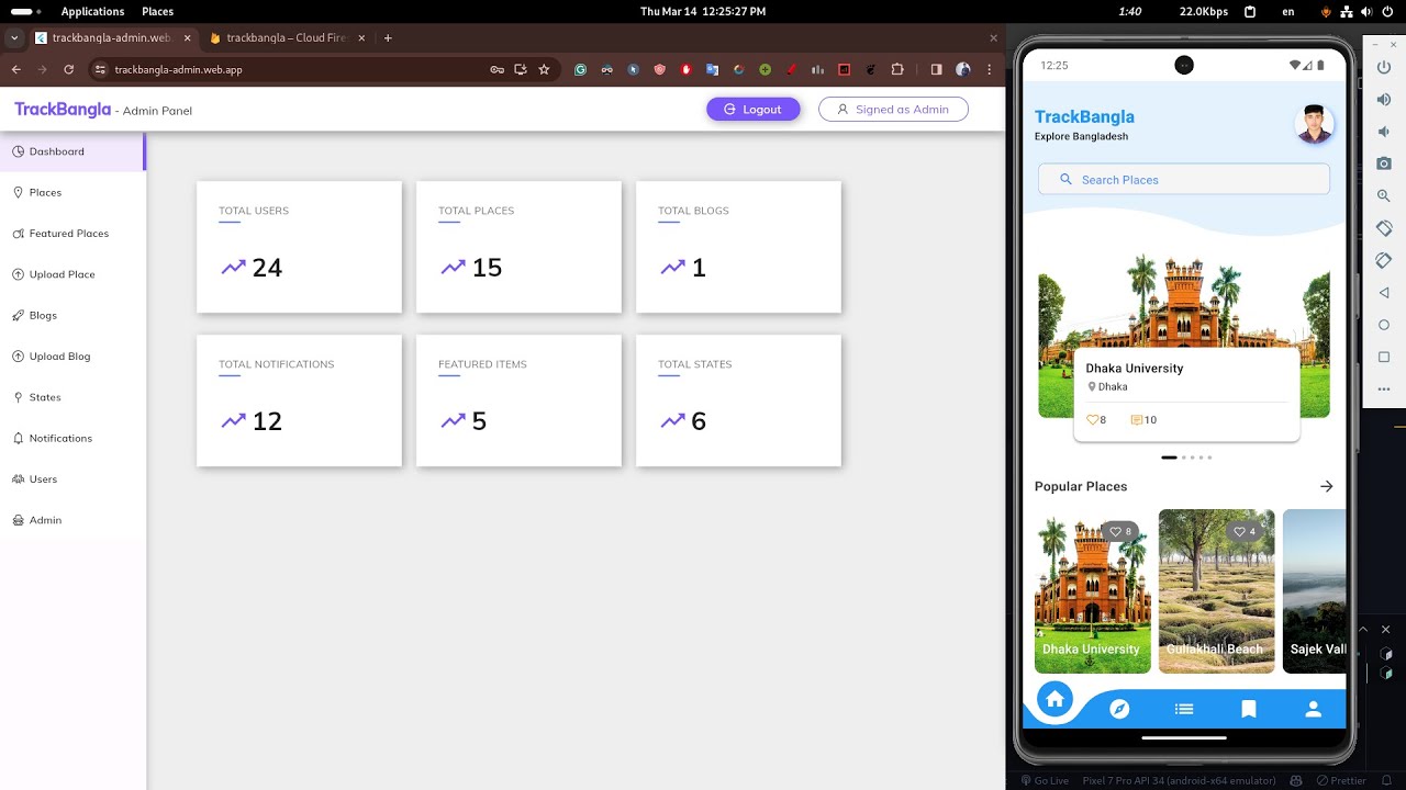Travel App Flutter Project with Firebase and Admin Panel | Flutter ...