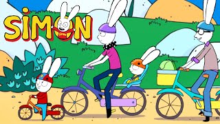 Family Bike Trip  Simon  30min Compilation Season 3  Episodes  Cartoons For Children
