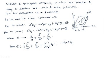 Rectangular Waveguide | Propagation of waves  | Part-1/3 | Microwave Engineering | Lec-06