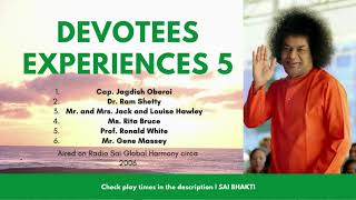 Devotees Experiences 5 | Bhagavan Sri Sathya Sai Baba