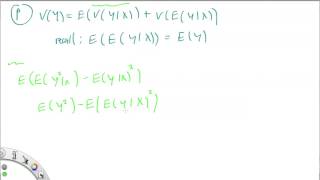 variance of a conditioned random variable