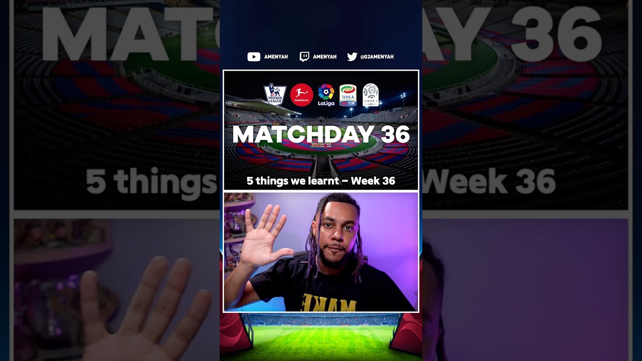 5 things we learnt - Week 36! 👀 ft. Yamal, Kane + Trent 😬