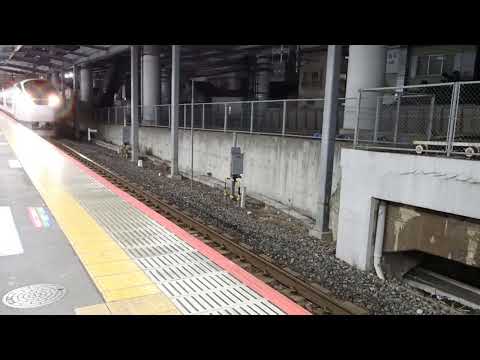 ＪＲ常磐線　日暮里駅　特急ときわ78号　品川行　通過の様子（2024/8/24）