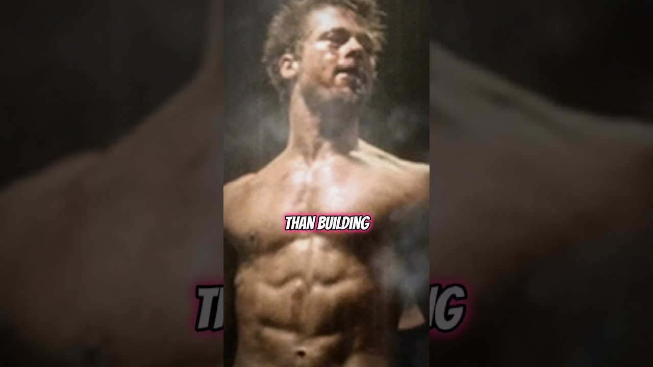 Fight Club Body Transformation Fightclub Bradpitt Bodytransformation Shorts