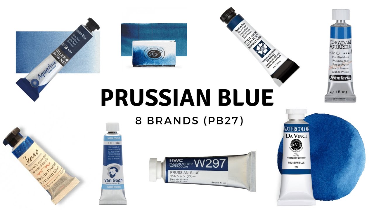 Prussian Blue (15mL Watercolor)