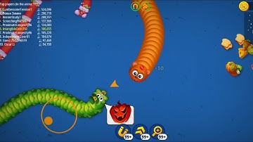 Worms Zone 🪱 gameplay level Mobile #gaming