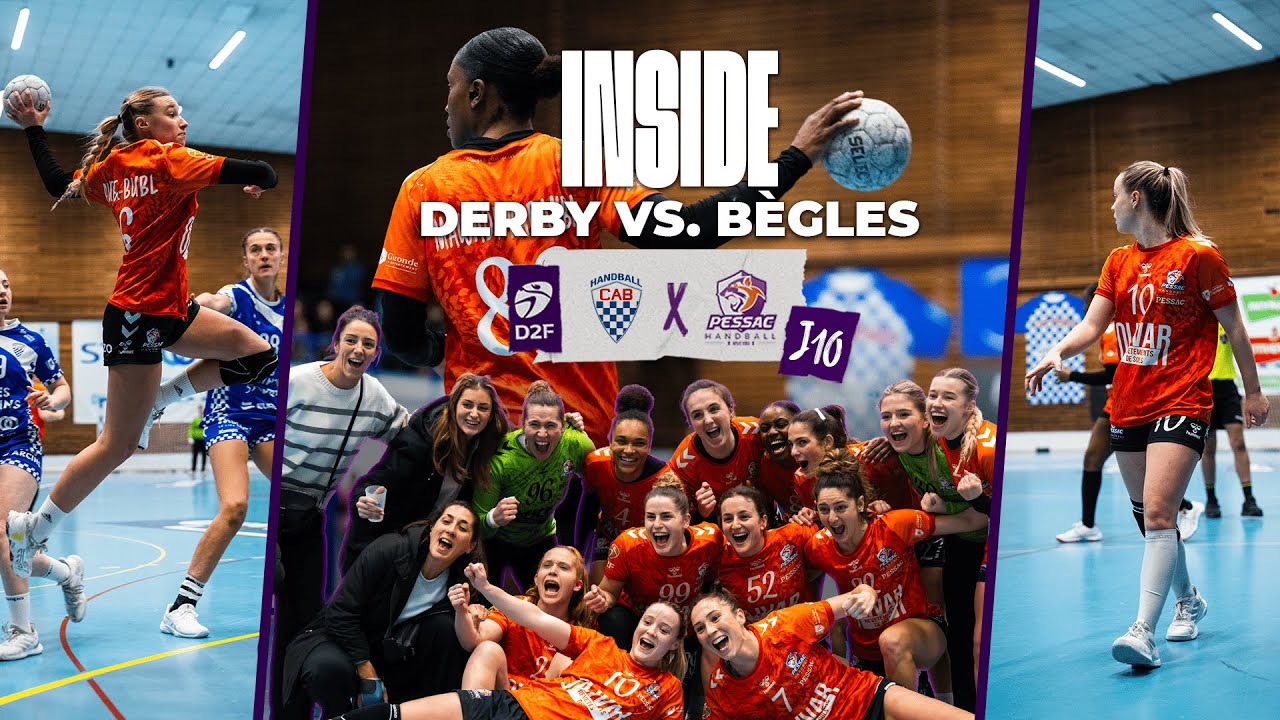 INSIDE - Victoire dans le derby Girondin de D2F ! (J10)