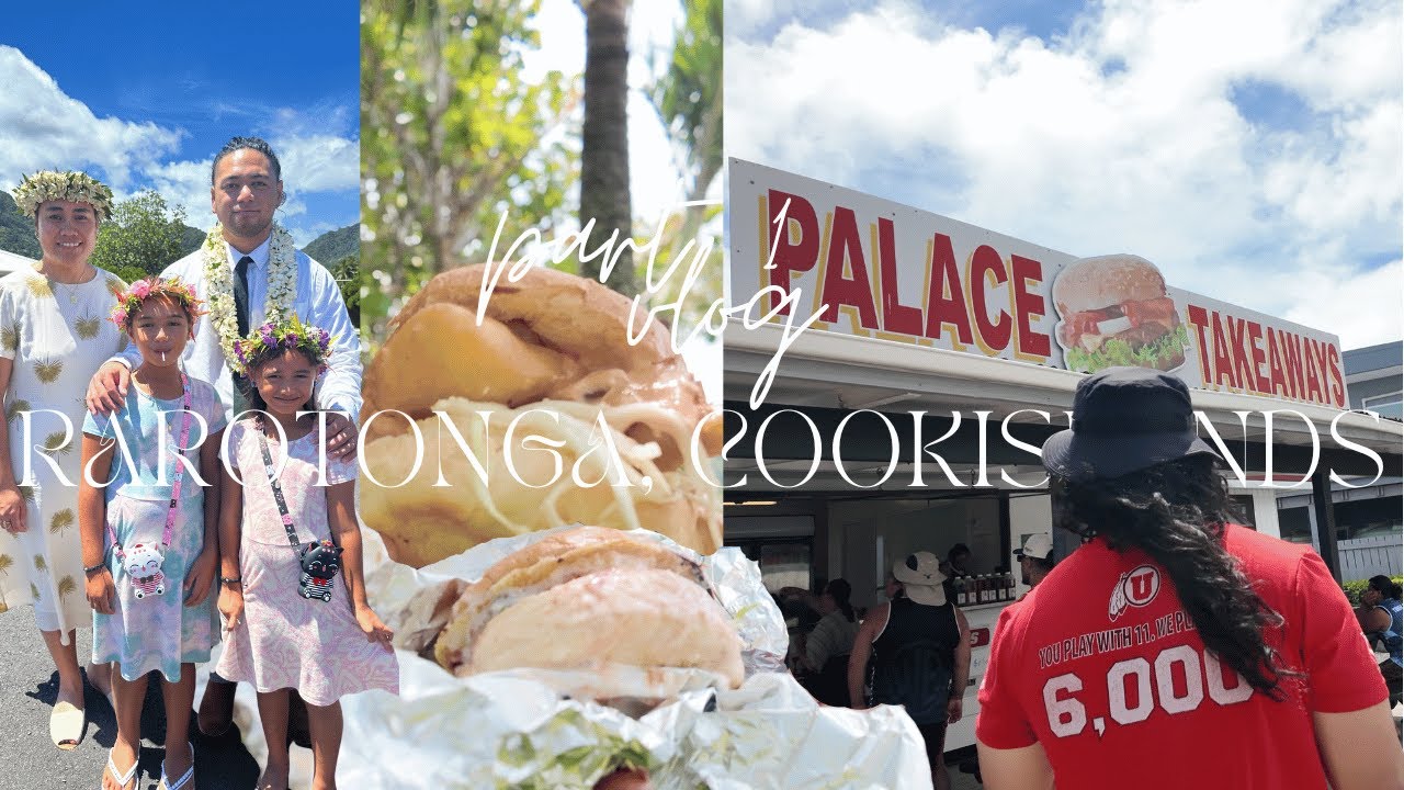 Vlog: Rarotonga - Part 1 | Palace Takeways | vacation vlog | COOK ISLANDS #travel #cookislands