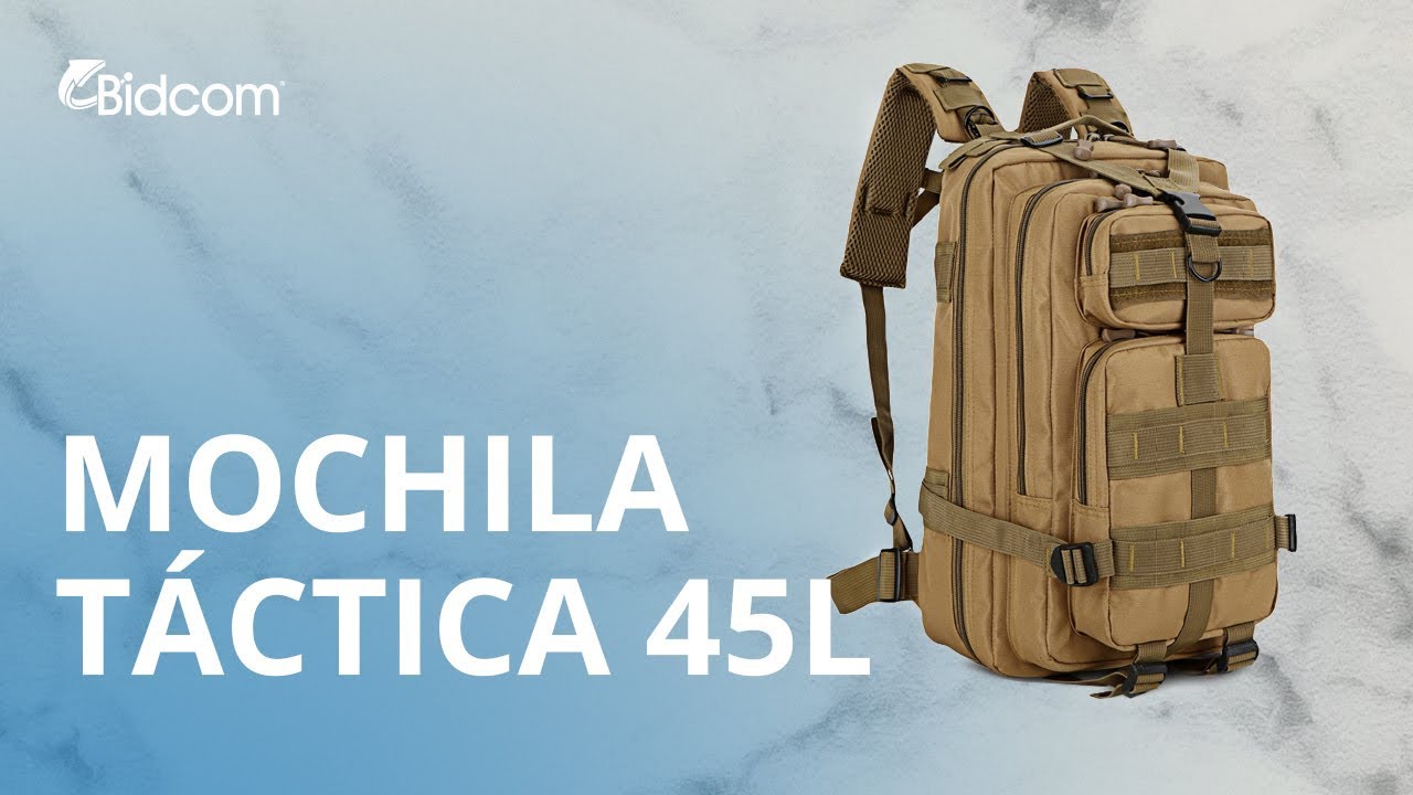 Mochila Tactica De Camping 30 Litros Femmto Mochilero Viaje