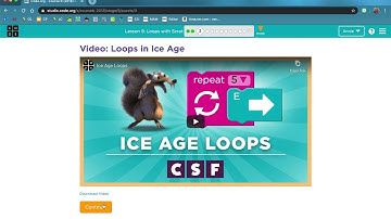 1st Grade Lesson 9: Loops with Scrat