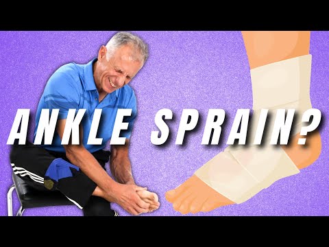 Ankle Sprain? Is it BROKE? How to Tell & What to Do. How to Wrap.