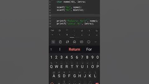scanf() não ler a letra ou palavra?