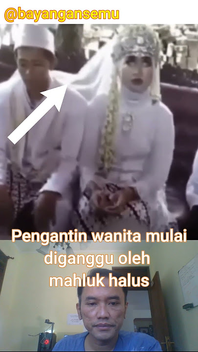 Pengantin diserang mahluk halus #shortsfeed #shortvideo #short #shorts