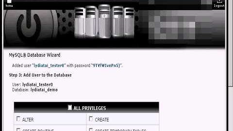 14 - How To Set Up MySQL Databases For Your Website.avi