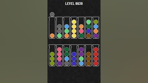 Ball Sort Puzzle Level 8639