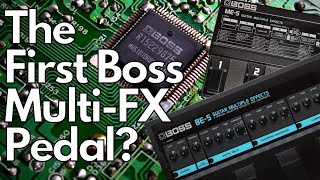 The First Boss Multi FX Pedal? - Boss BE5 History & Demo