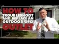 How to Troubleshoot and Replace an Outdoor GFCI Outlet