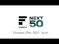 「SUPER FORMULA NEXT50」プロジェクト発表会   2021年10月25日(月)　13:00～14:00