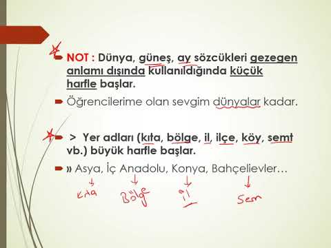TÜKÇE- YAZIM KURALLARI-