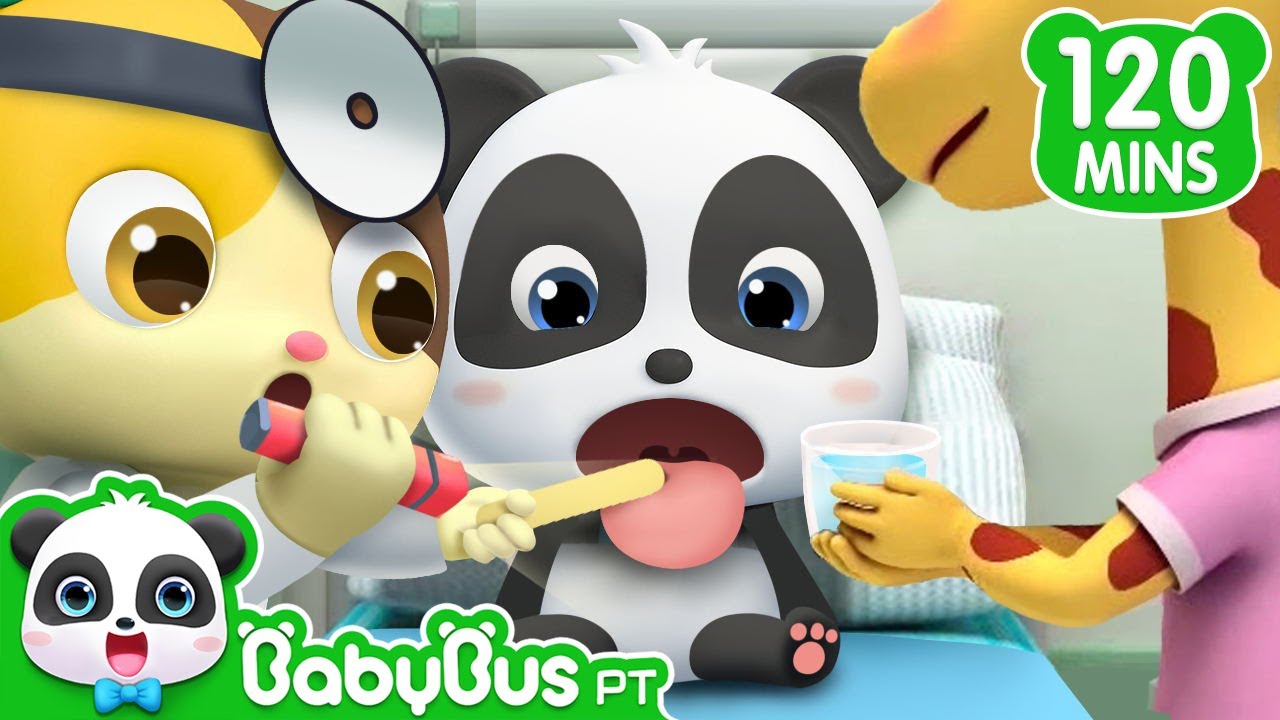 Panda Kiki Não Quiser Ir ao Hospital | Kiki e Seus Amigos | Desenhos Infantis | BabyBus Português