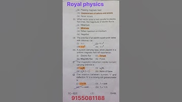 physics exam brabu 3rd semester