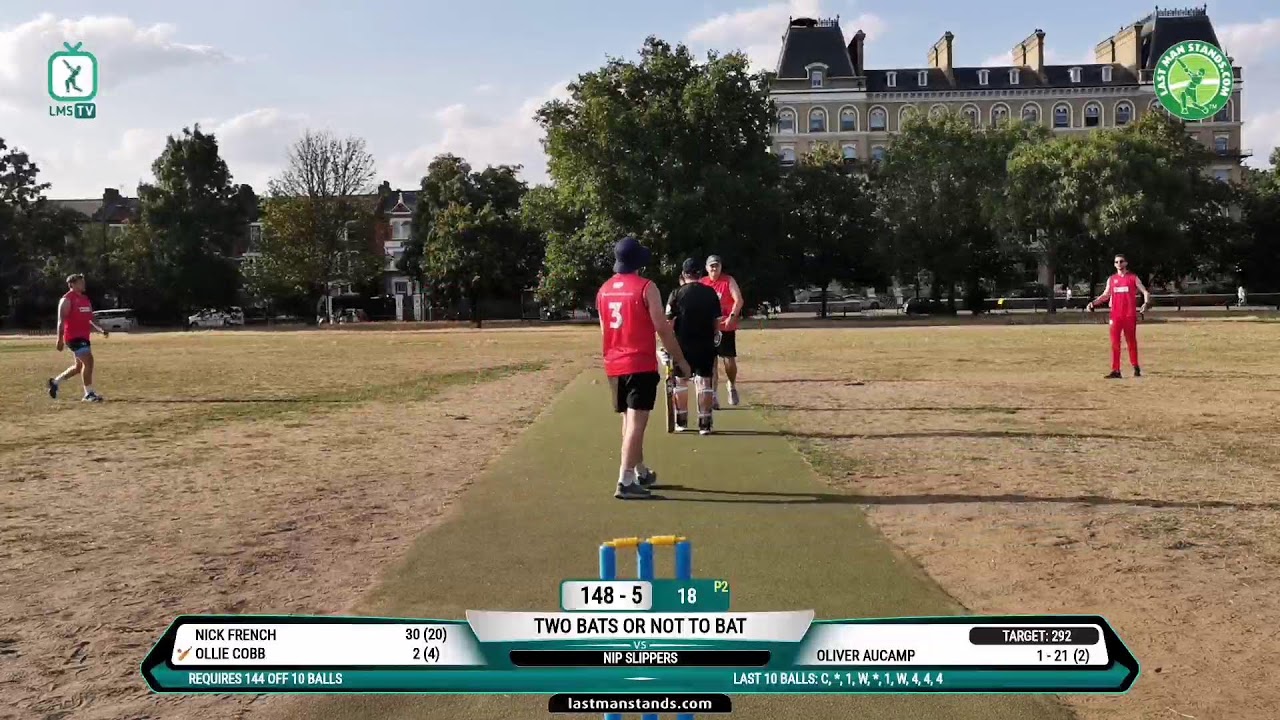 Two Bats or Not To Bat vs Nip Slippers | London South West | England