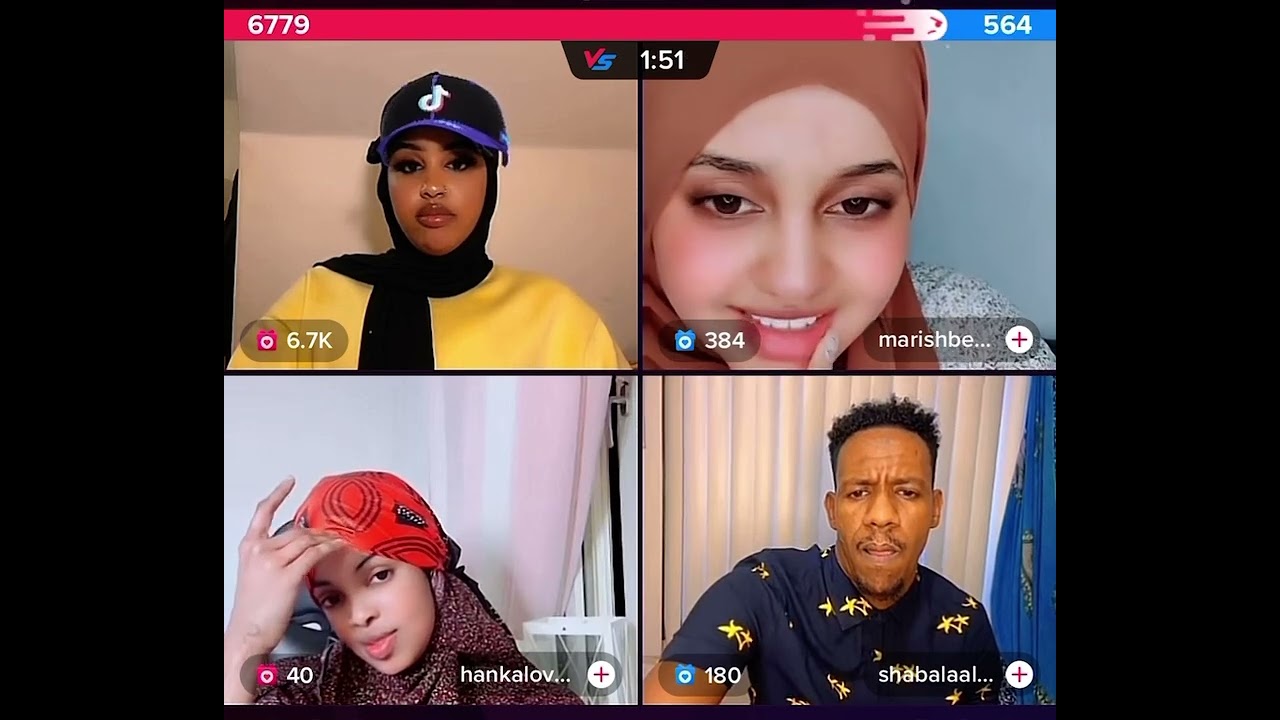 Wlax Wlaxx & Hanka Lovely Vs Marish Beauty & Shabalaala Qosol & Qaraaxo Part 1