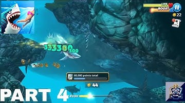 Hungry Shark World - Gameplay Walkthrough Part 4 - (iOS, Android)