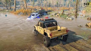 SnowRunner #13 - Chuyến Đi Phượt Đồi Cát Cùng Dàn Xe Siêu Offroad screenshot 4