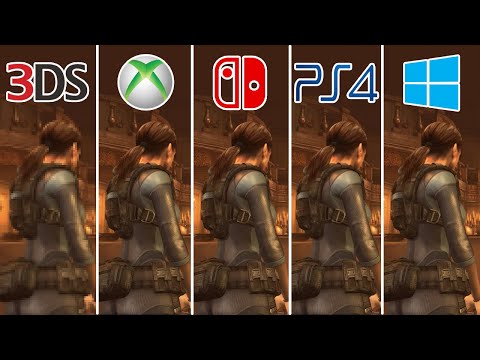 Resident Evil Revelations (2012) 3DS vs XBOX 360 vs Nintendo Switch vs PS4 Pro vs PC