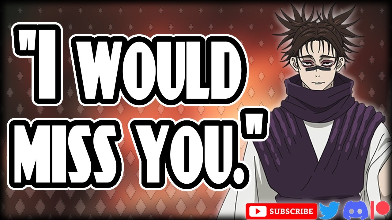 Косвенное признание Чосо - (JJK) - Аудио персонажа Анигоми