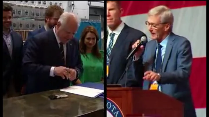 Minnesota governor debate: Gov. Tim Walz, Dr. Scot...
